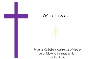 Gründonnerstag